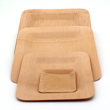 Plato de placa cuadrado Platos de madera baratos Bandeja de madera Placa de madera para pizza para banquete de boda